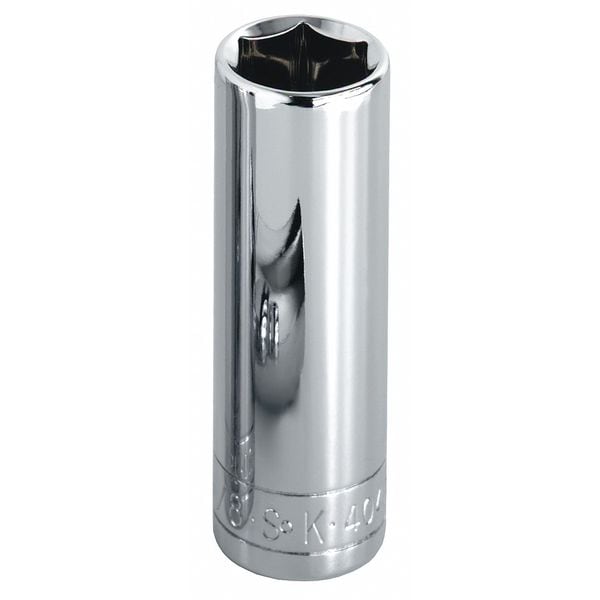 Herramientas Profesionales de Sk 1/2 pulgadas, 30mm 6 pt, Toma Métrica de 6 Puntos - 40030