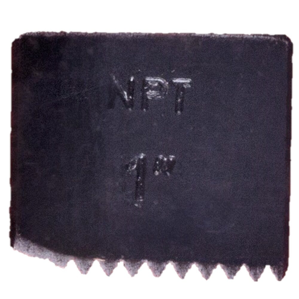 ROTHENBERGER Alta calidad Acero Templado 1 pulgada NPT Troquel para modelos Supertronic 1250, 2000 y Super Cut - Métrico y SAE - Dividido - Rosca a la derecha - 70920
