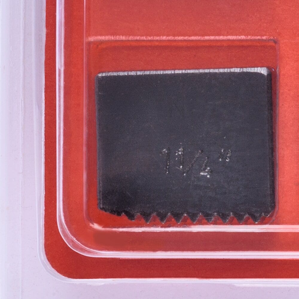 Dados circulares divididos de 1-1/4 pulgadas NPT para los modelos Supertronic 1250, 2000 y Super Cut de alta calidad en acero templado - 70921
