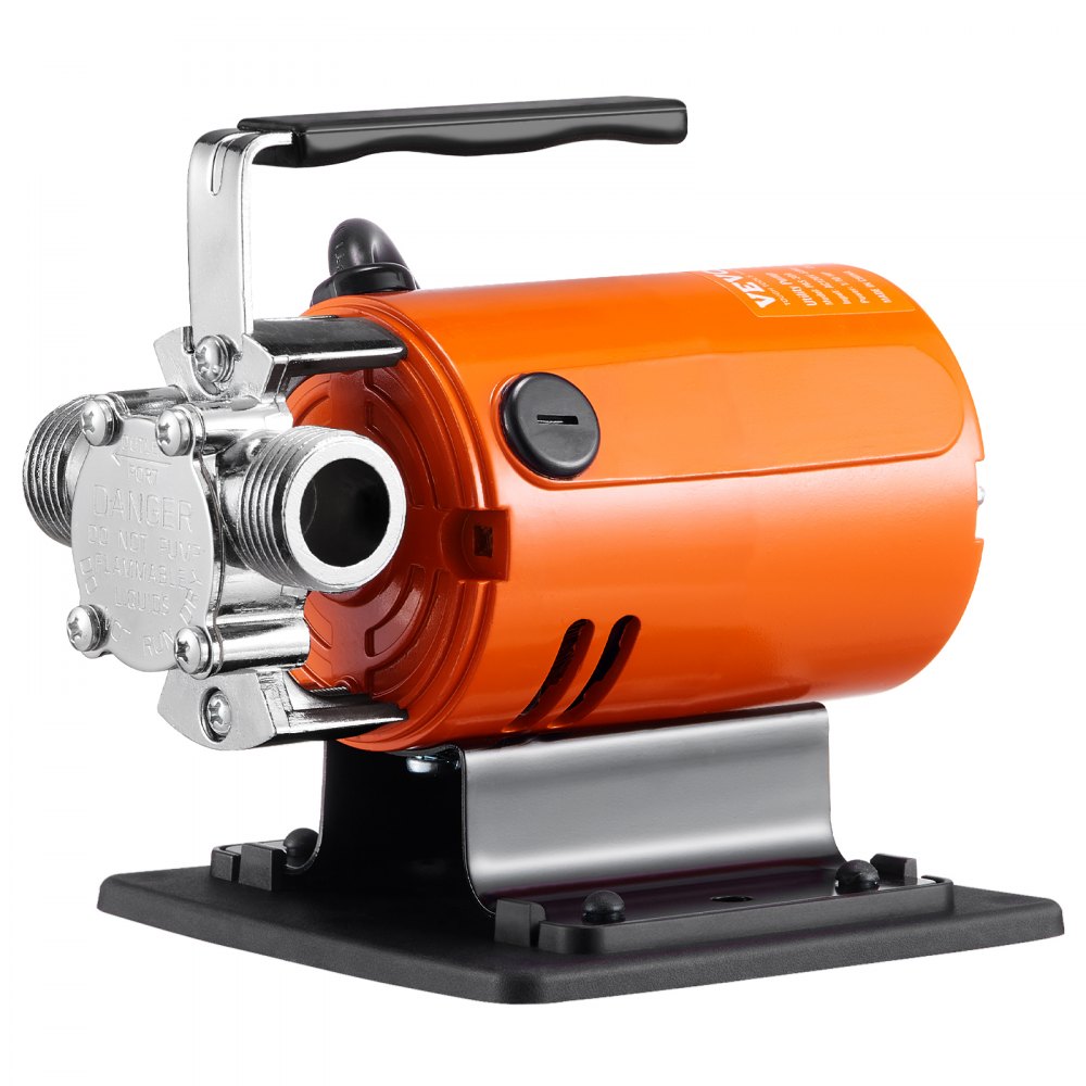 VEVOR Water Transfer Pump, 120V AC 360 GPH 1/10 HP, Portable Electric Utility Pump with 6 ft Suction Hose Kit, Carbon Brushes, Impeller, Suction Strainer, for Garden, Rain Barrel, Pool, Pond, Aquarium - JLSCB110HP360VZGUV1