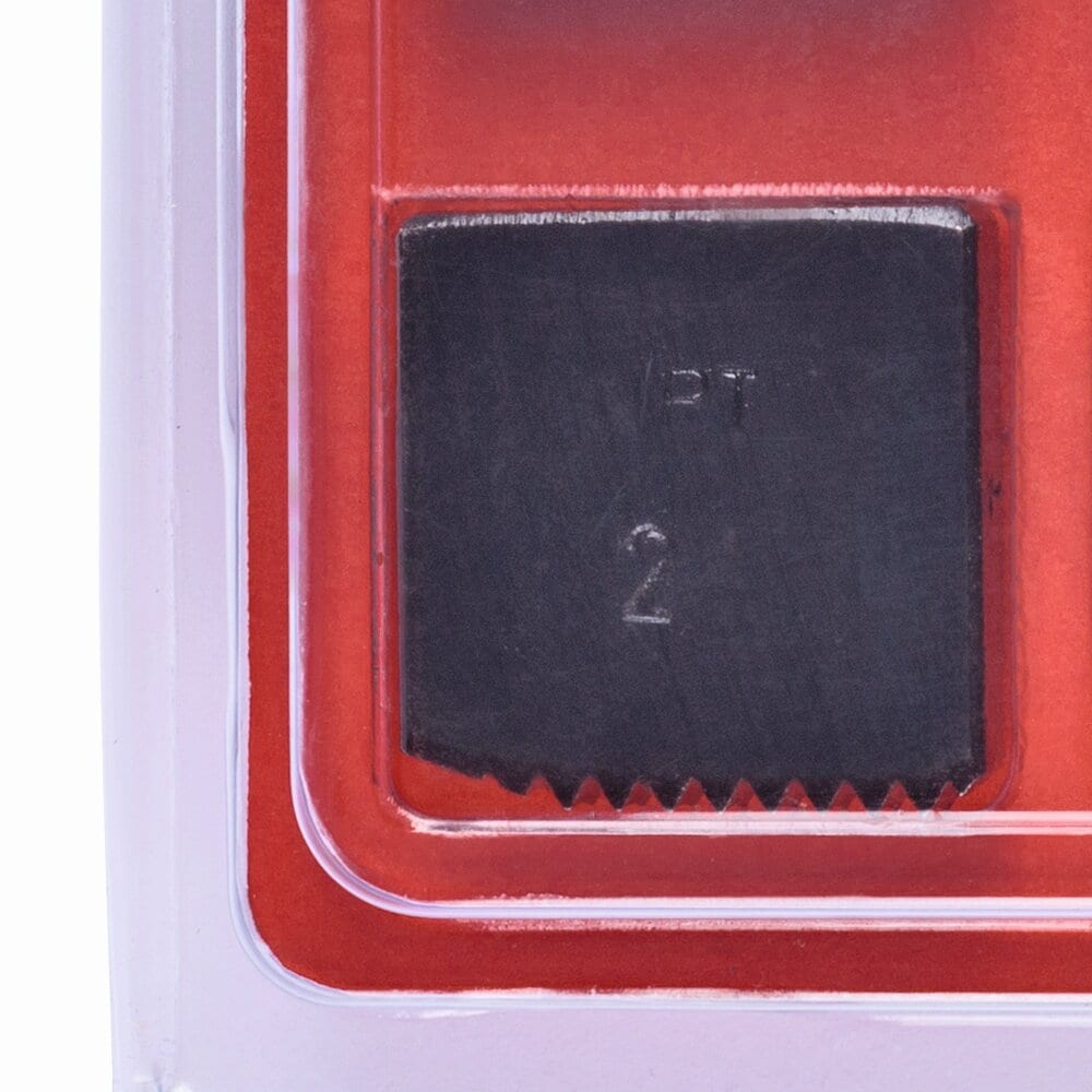 ROTHENBERGER 2 in NPT Troqueles Circulares Divididos para Supertronic 1250, 2000 y Modelos Super Cut - Acero templado de alta calidad - 70946