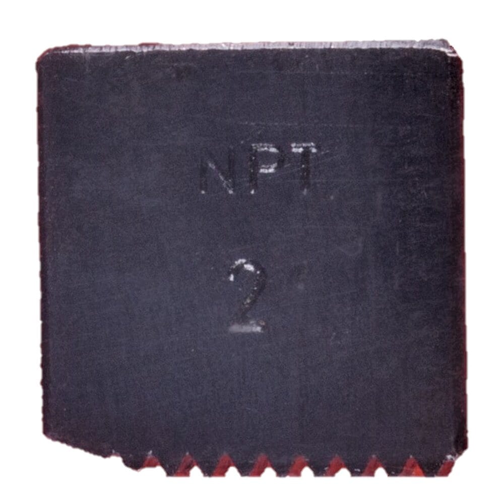 ROTHENBERGER 2 in NPT Troqueles Circulares Divididos para Supertronic 1250, 2000 y Modelos Super Cut - Acero templado de alta calidad - 70946