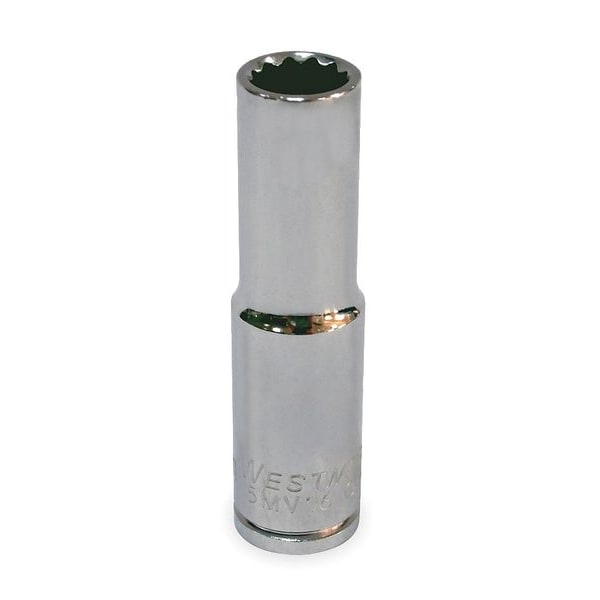 Westward 3/8 pulgadas de accionamiento, 9mm 12 pt Llave Métrica, 12 Puntos - 3LE27
