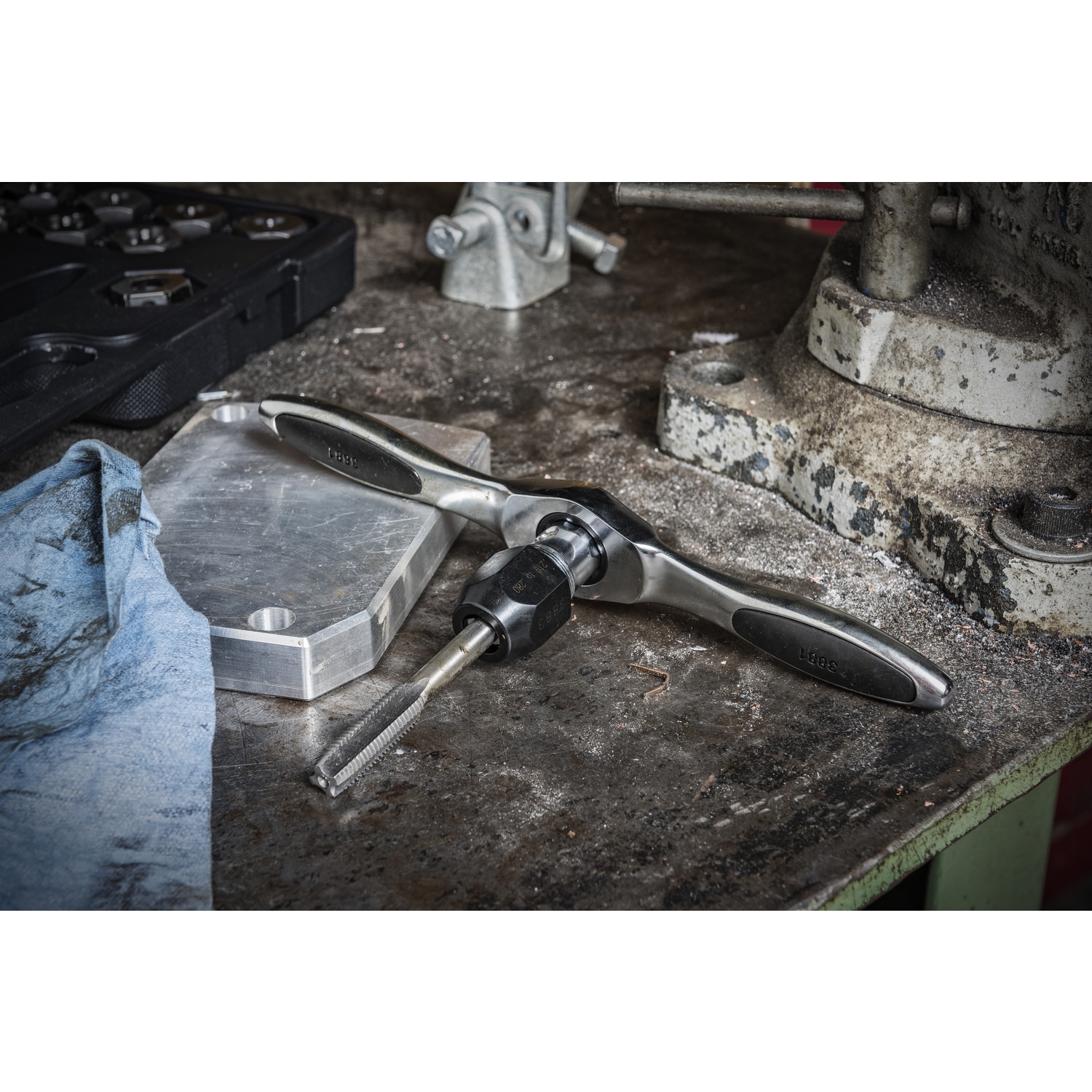 Juego de Terrajas y Machuelos Estándar de 11 Piezas (SAE) de GEARWRENCH - 82807