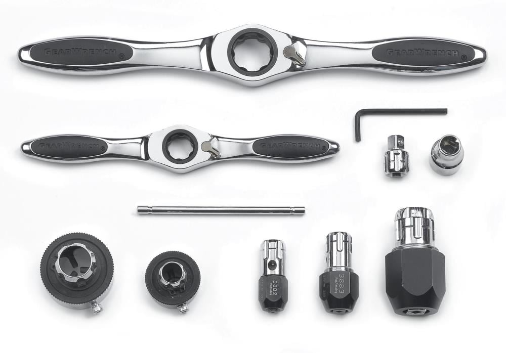 Juego de Terrajas y Machuelos Estándar de 11 Piezas (SAE) de GEARWRENCH - 82807