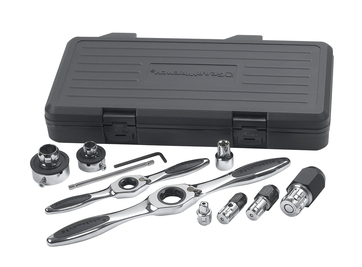 Juego de Terrajas y Machuelos Estándar de 11 Piezas (SAE) de GEARWRENCH - 82807