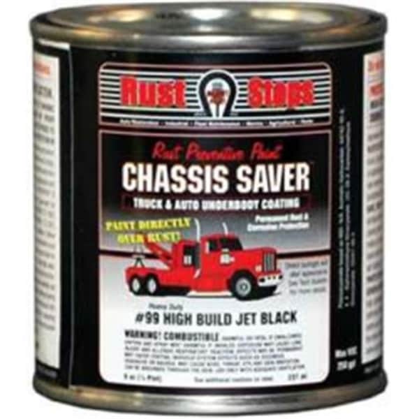 Pintura Imán y Sellador de Cáscara UCP99-16 de 8 oz Chassis Saver; Detiene y Previene la Oxidación - Negro Brillante - MPCUCP99-16