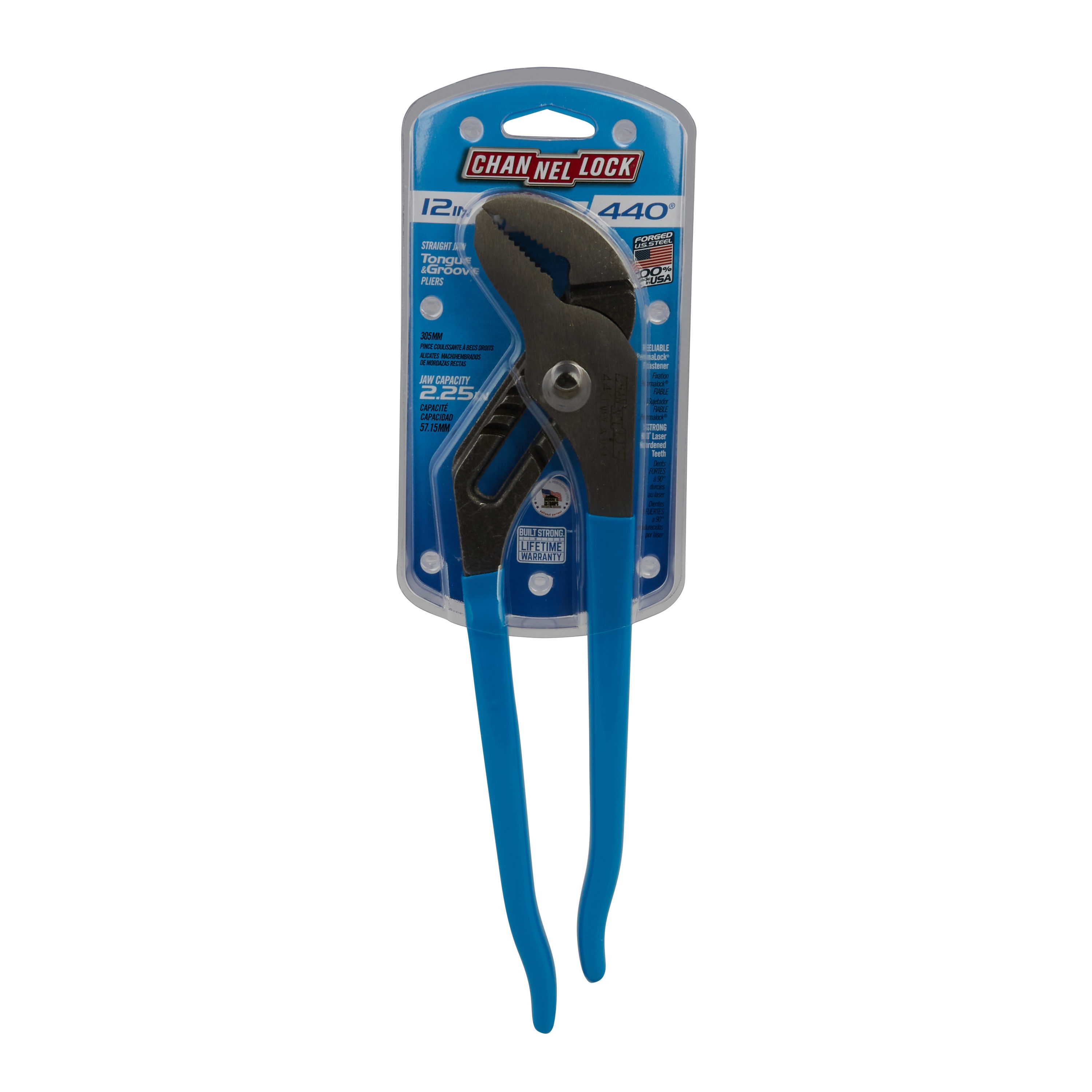 CHANNELLOCK 12 pulgadas Pinzas de Lengüeta y Ranura - 440