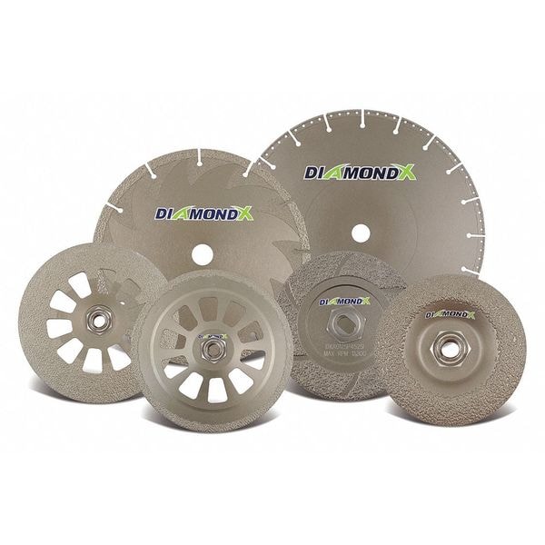 Cgw Abrasivos Rueda de Centro Deprimido, 7x5/8-11, Dmd 24G, T27 - 70407