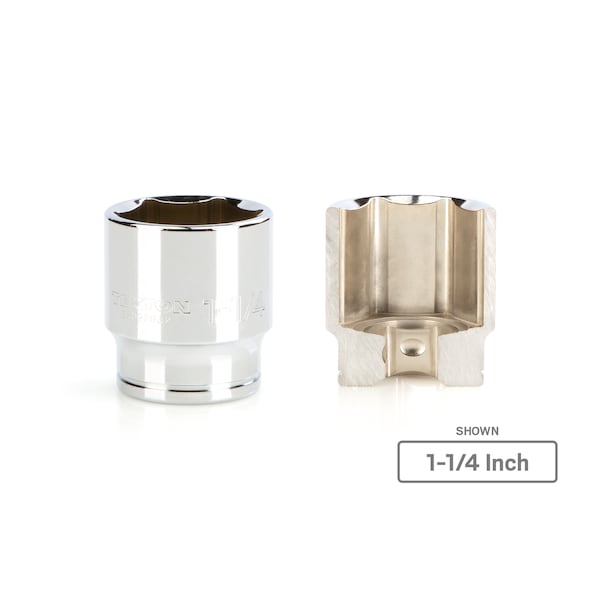 Tekton 1/2 Pulgada de Impulsión x 1-1/2 Pulgada Llave de Vaso de 6 Puntos - SHD22038