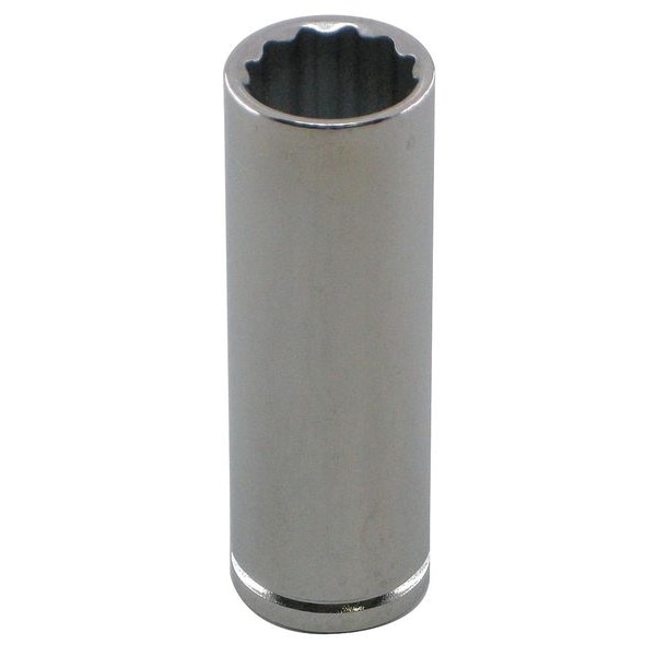 Oeste 1/4 pulgada de unidad, 4.5mm 12 pt Llave Métrica, 12 Puntos - 10E880