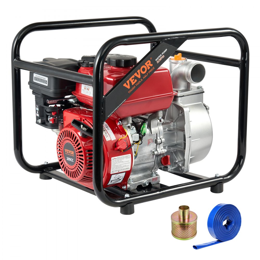 VEVOR Gasoline Engine Water Pump Gas Powered Water Transfer Pump 2" 7HP 4-Stroke - FDJQDBKZJ2YCSOVT6V0