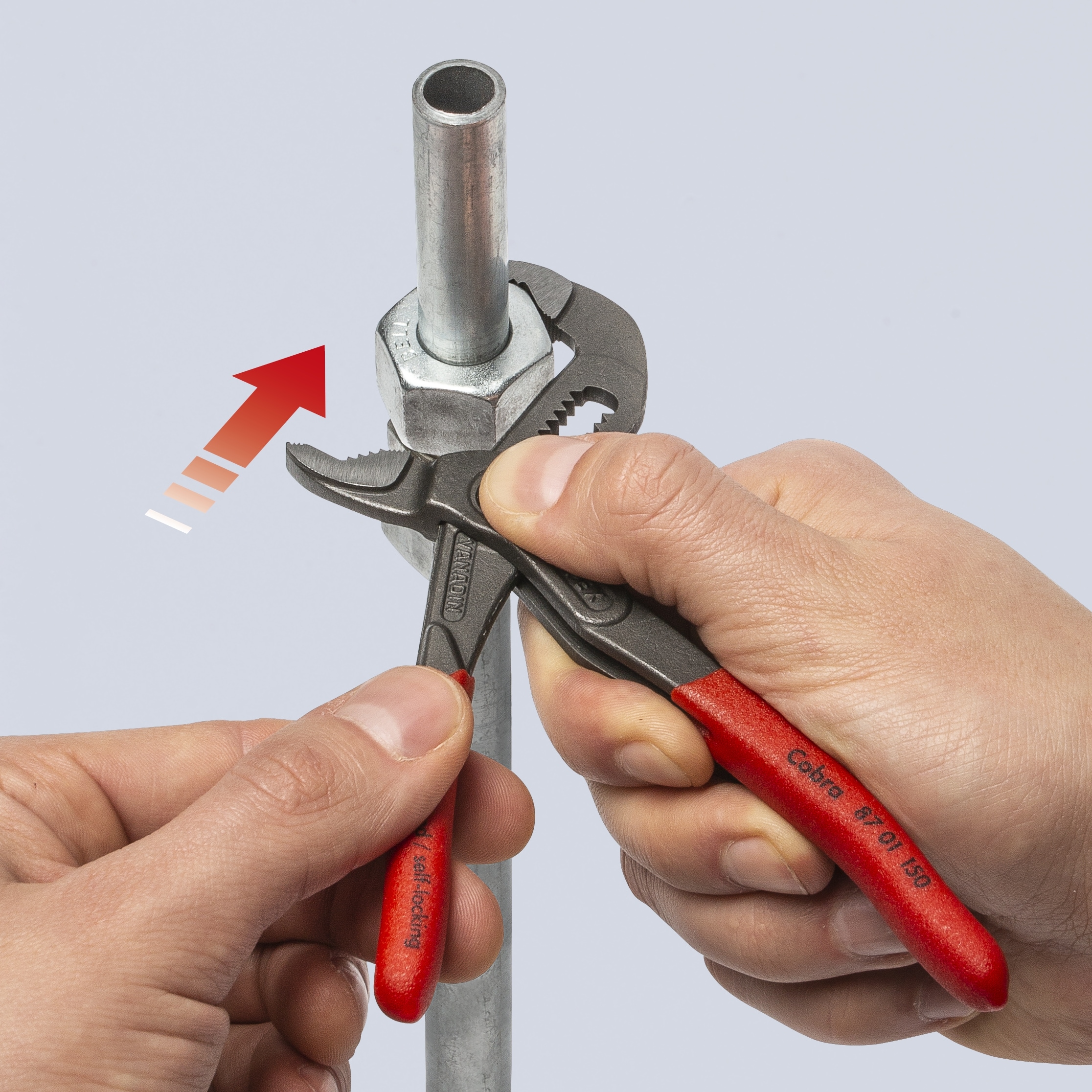 KNIPEX KNIPEX Cobra 5.9 pulgadas Pinzas de lengua y ranura - 87 01 150