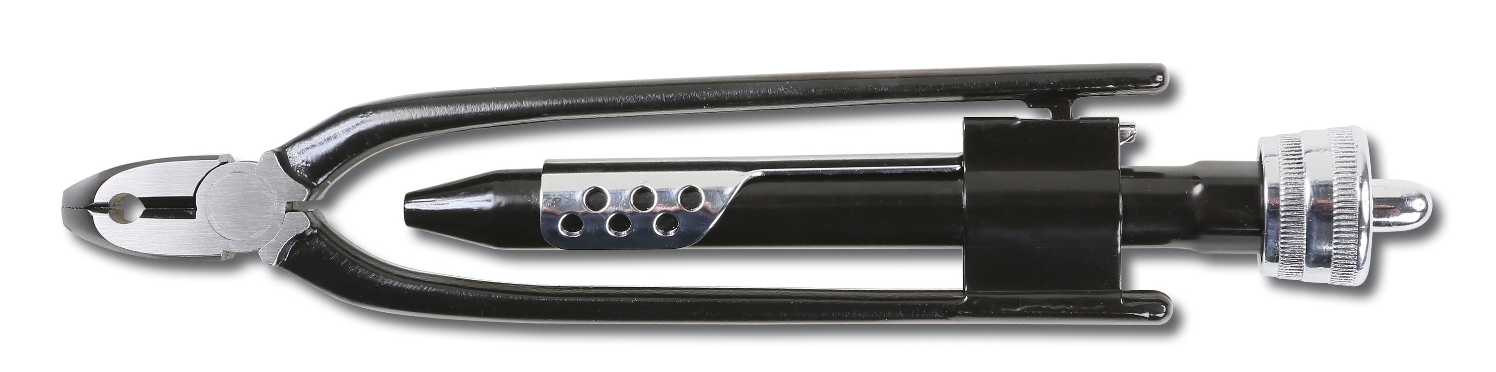 Twistadores de alambre Beta Beta 1761 con hoja de acero de 1 pulgada para un retorcido seguro de alambres, mango de plástico, ideal para aplicaciones automotrices, motocicletas y de aviación - 017610101.