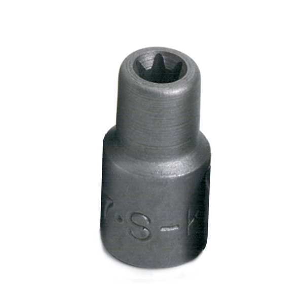 Llave de vaso Sk Professional Tools 1/4 pulgadas, Torx(R) hembra E8, SAE, de 6 puntos - 42608