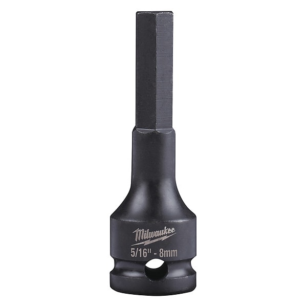 Milwaukee Tool SHOCKWAVE Lineman's 3/8 pulg. Unidad de broca de 5/16 pulg. - 8 mm - 49-66-5151