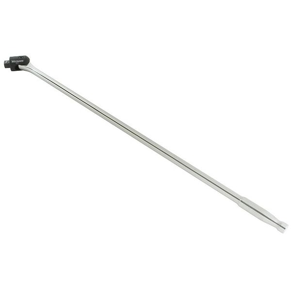 Barra de rompe oeste, tamaño de accionamiento de 1/2 pulgadas, cabeza flexible, longitud total de 18 pulgadas, agarre suave, acero de aleación - 5TZE0