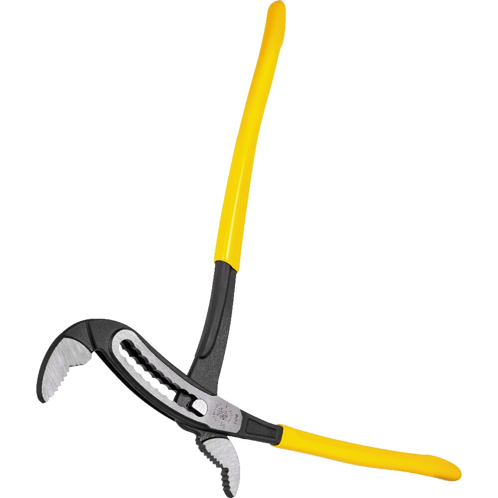 Klein Tools Pinzas de bomba clásicas Klaw de Klein Tools 12 pulgadas, pinzas de lengüeta y ranura - D50512