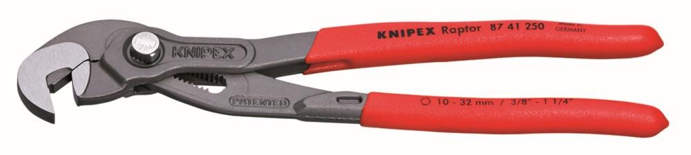 KNIPEX Raptor 9.5 pulgadas alicates de lengüeta y ranura - 87 41 250 SBA