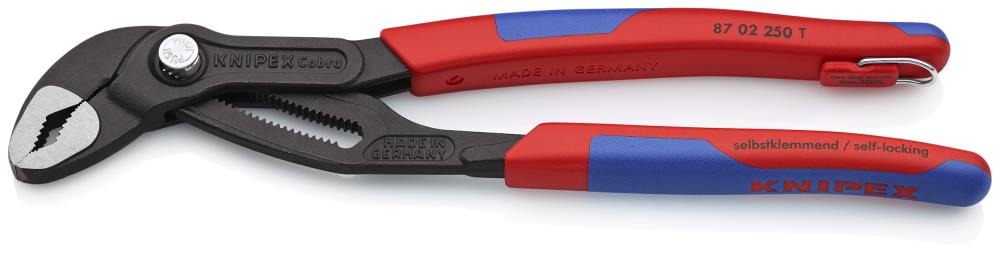KNIPEX KNIPEX Cobra 10 pulgadas Alicates de mandíbula y ranura - 87 02 250 T BKA