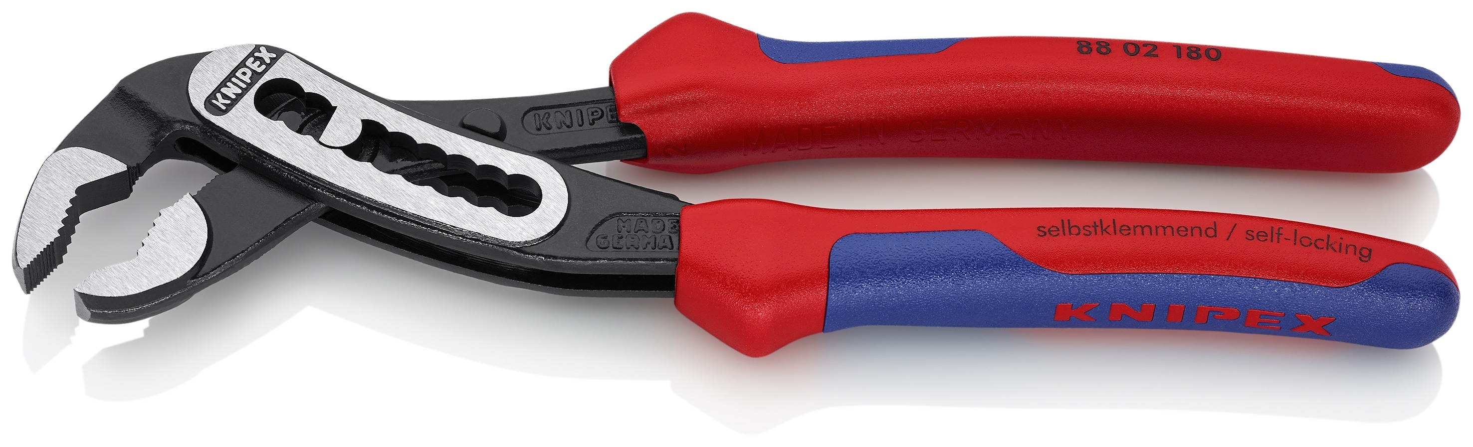 KNIPEX Llave de lengüeta y ranura Alligator de 7.25 pulgadas - 88 02 180 SBA