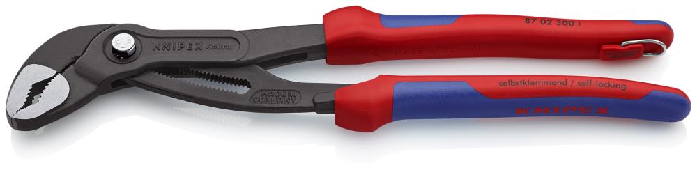 KNIPEX KNIPEX Cobra 12.25 pulgadas Lengua y alicate de ranura - 87 02 300 T BKA

Por favor, avísame si necesitas ayuda con algo más.