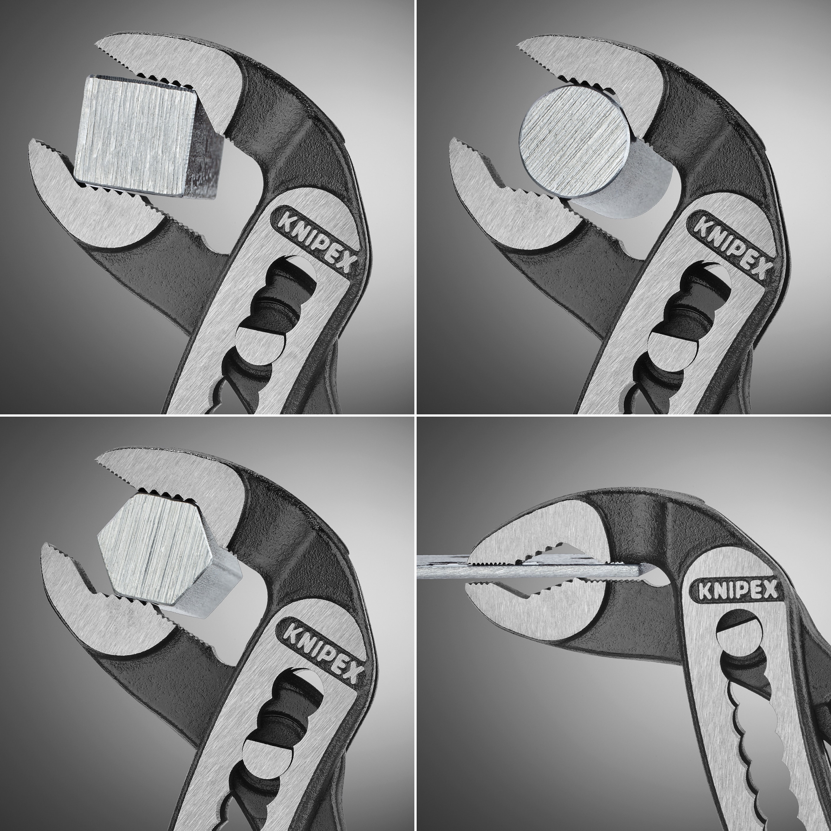 Pinzas de boca y alicate KNIPEX KNIPEX Alligator de 10 pulgadas - 88 02 250 SBA