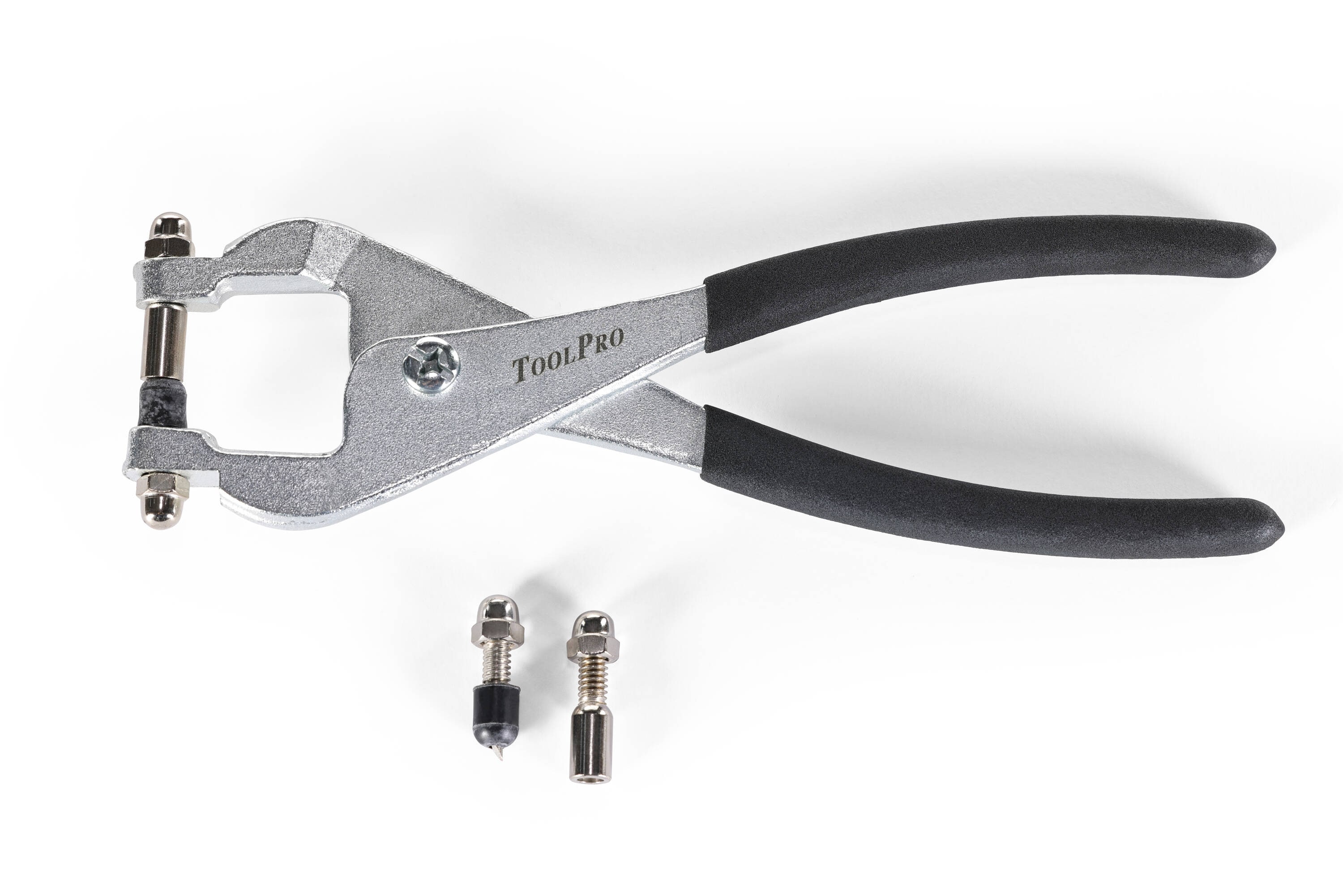 ToolPro Llave de alicates de construcción de 13 pulgadas con mango ergonómico y capacidad de mordaza de 3 pulgadas con copa de goma - TP05060