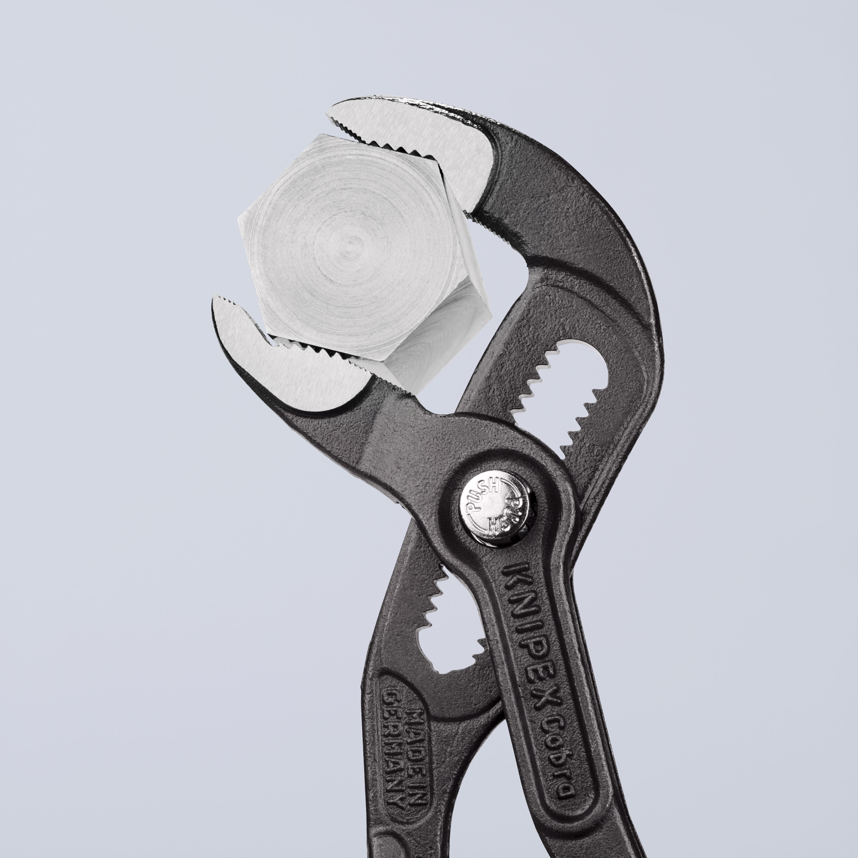 KNIPEX Pinzas de lengua y ranura Cobra de 7.45 pulgadas - 87 02 180 T BKA
