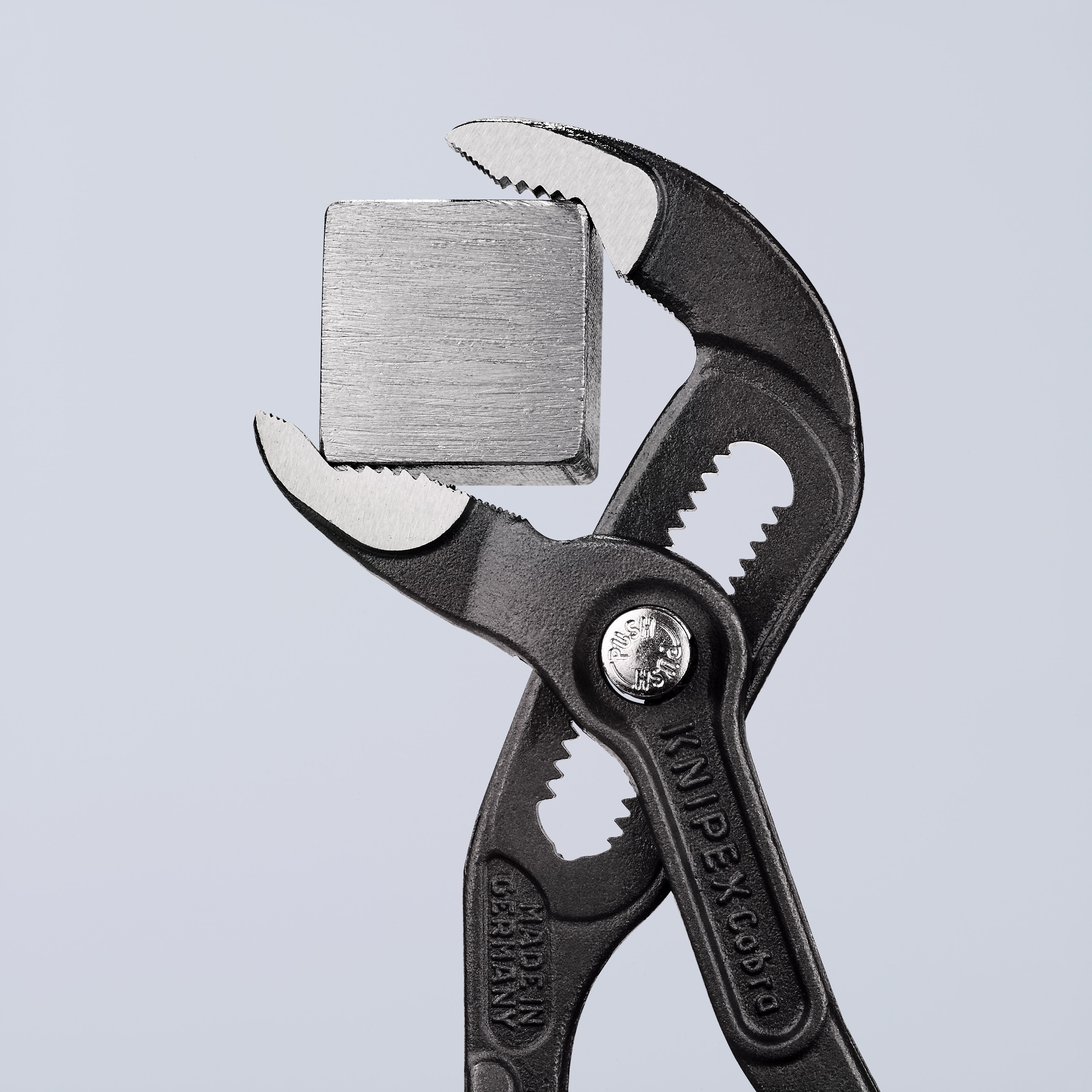 KNIPEX Pinzas de lengua y ranura Cobra de 7.45 pulgadas - 87 02 180 T BKA