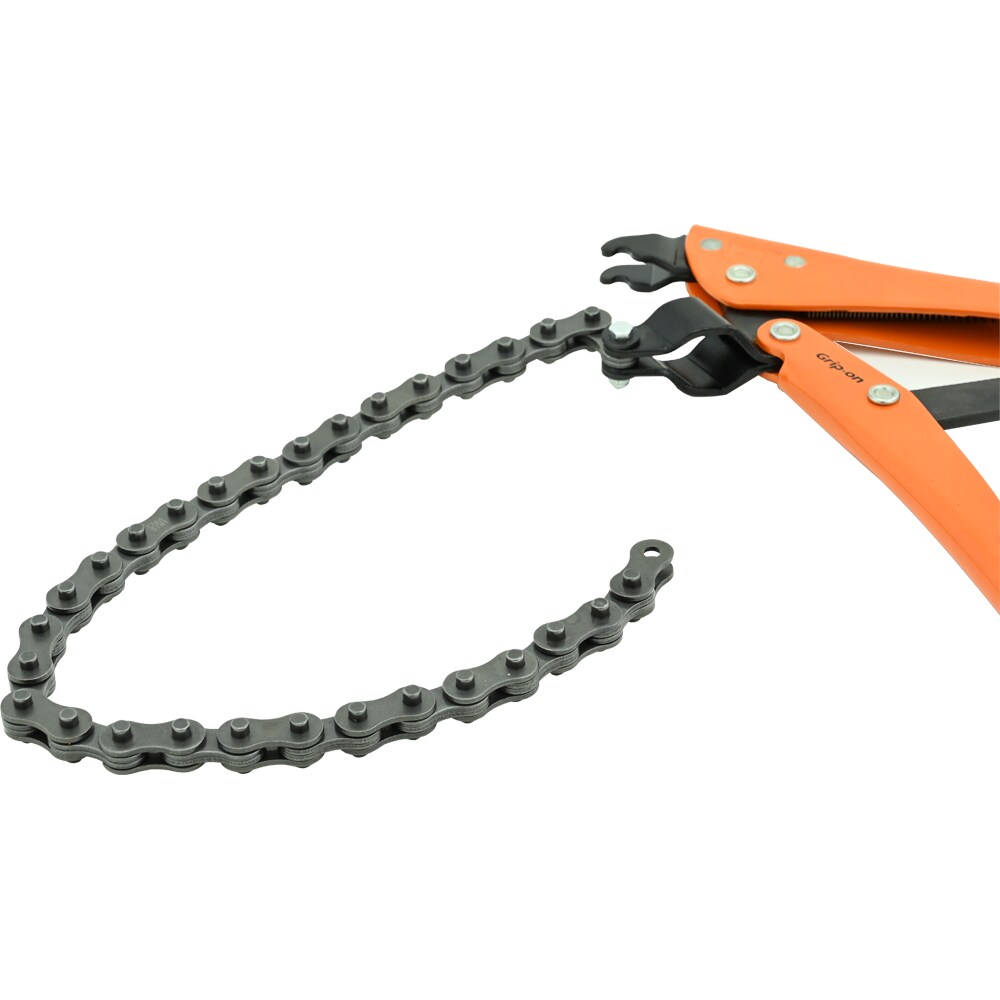 Pinzas bloqueadoras Grip-on de 13 pulgadas en acero naranja con mango de 9 pulgadas y capacidad de mandíbula de 1.5 pulgadas - 181-12