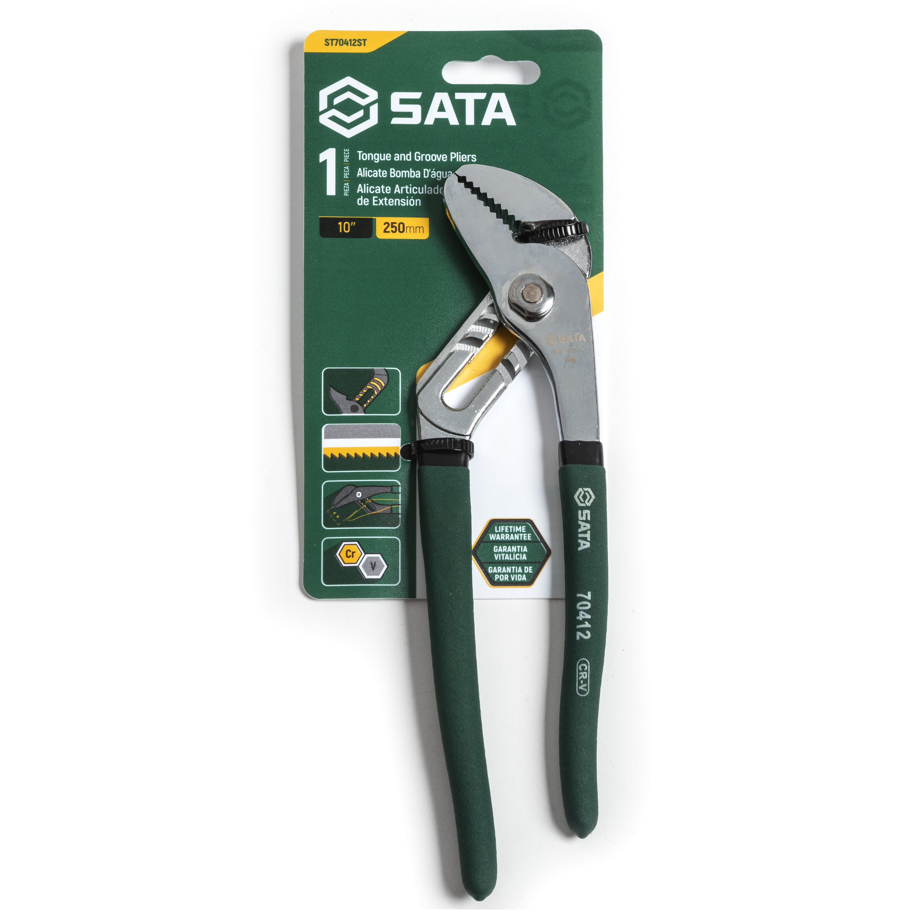 Alicates de lengüeta y ranura SATA SATA de 10 pulgadas - ST70412ST