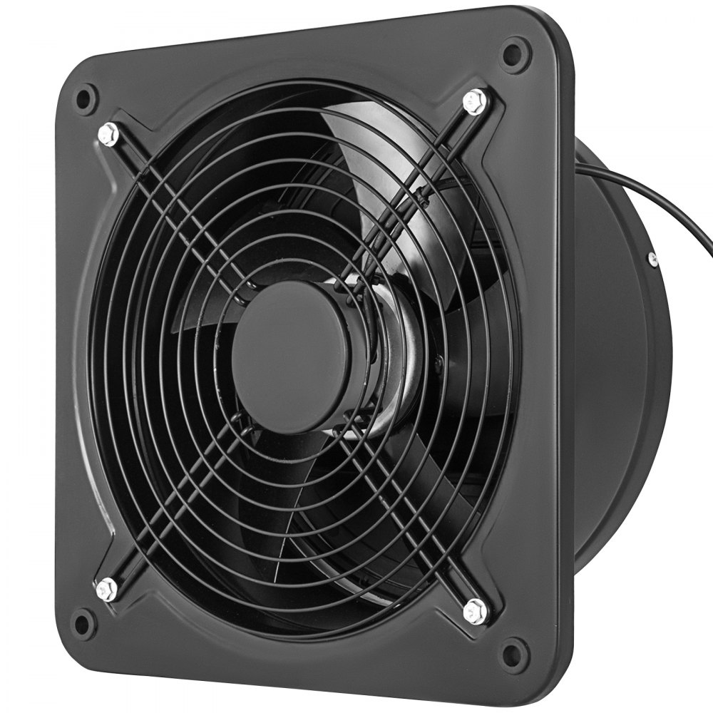 12'' Ventilation Extractor Exhaust Fan Blower Wall Mount Kitchen Bathroom Toilet - PQFJYNF-300-2T001V7