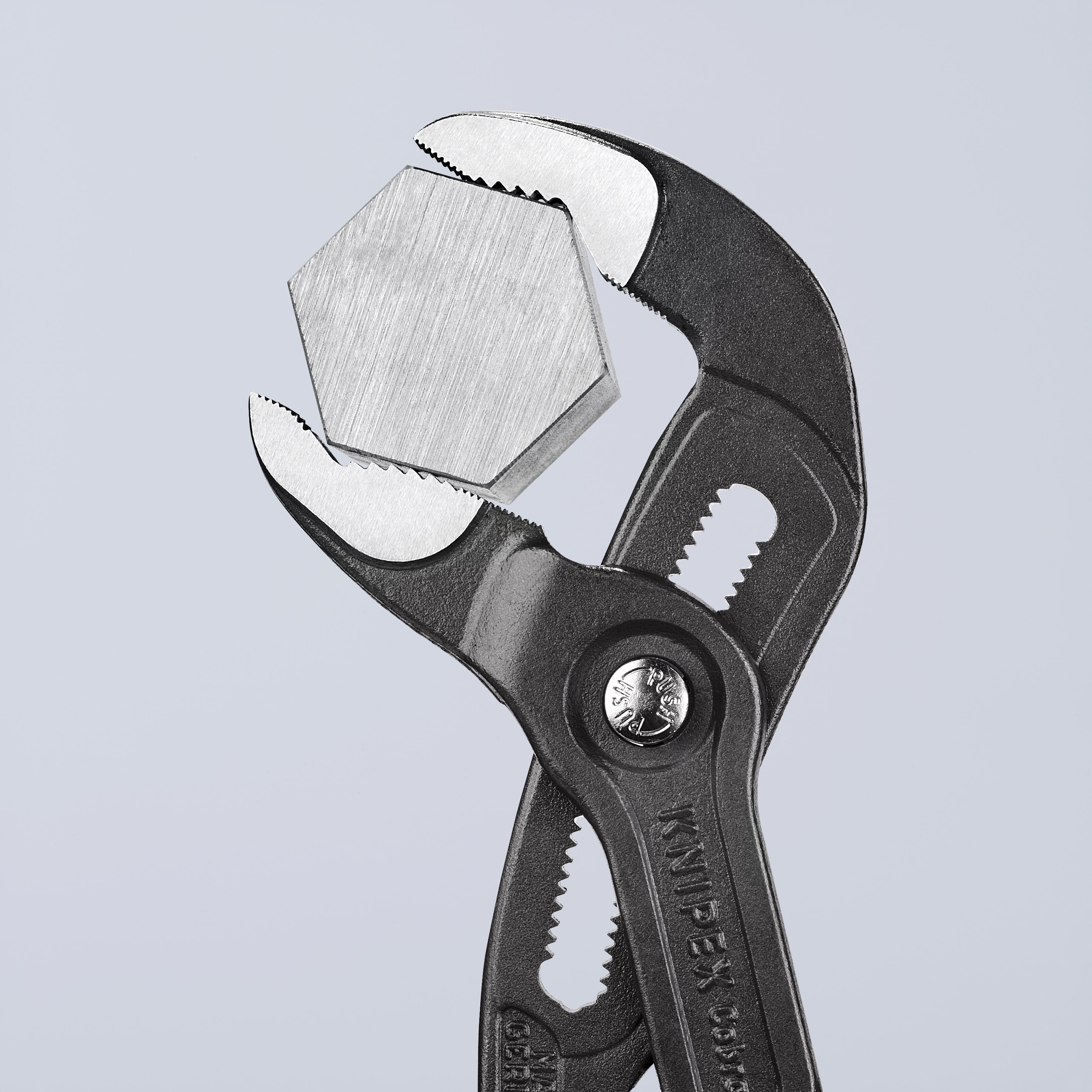 KNIPEX Cobra Pinzas de lengua y ranura de 10.15 pulgadas - 87 28 250 SBA