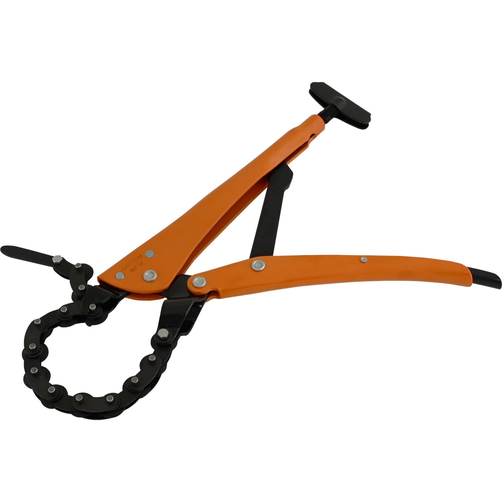 Pinzas de Bloqueo Grip-on de 13 pulgadas, acero naranja con capacidad de mandíbula de 1.75 pulgadas y mango de 9 pulgadas - 182-12.