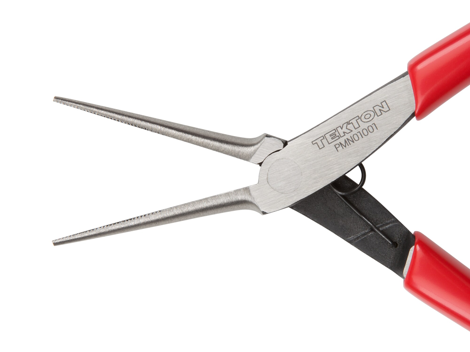 TEKTON Pinzas de punta aguja de mandíbula dentada de 5.4 pulgadas - PMN01001
