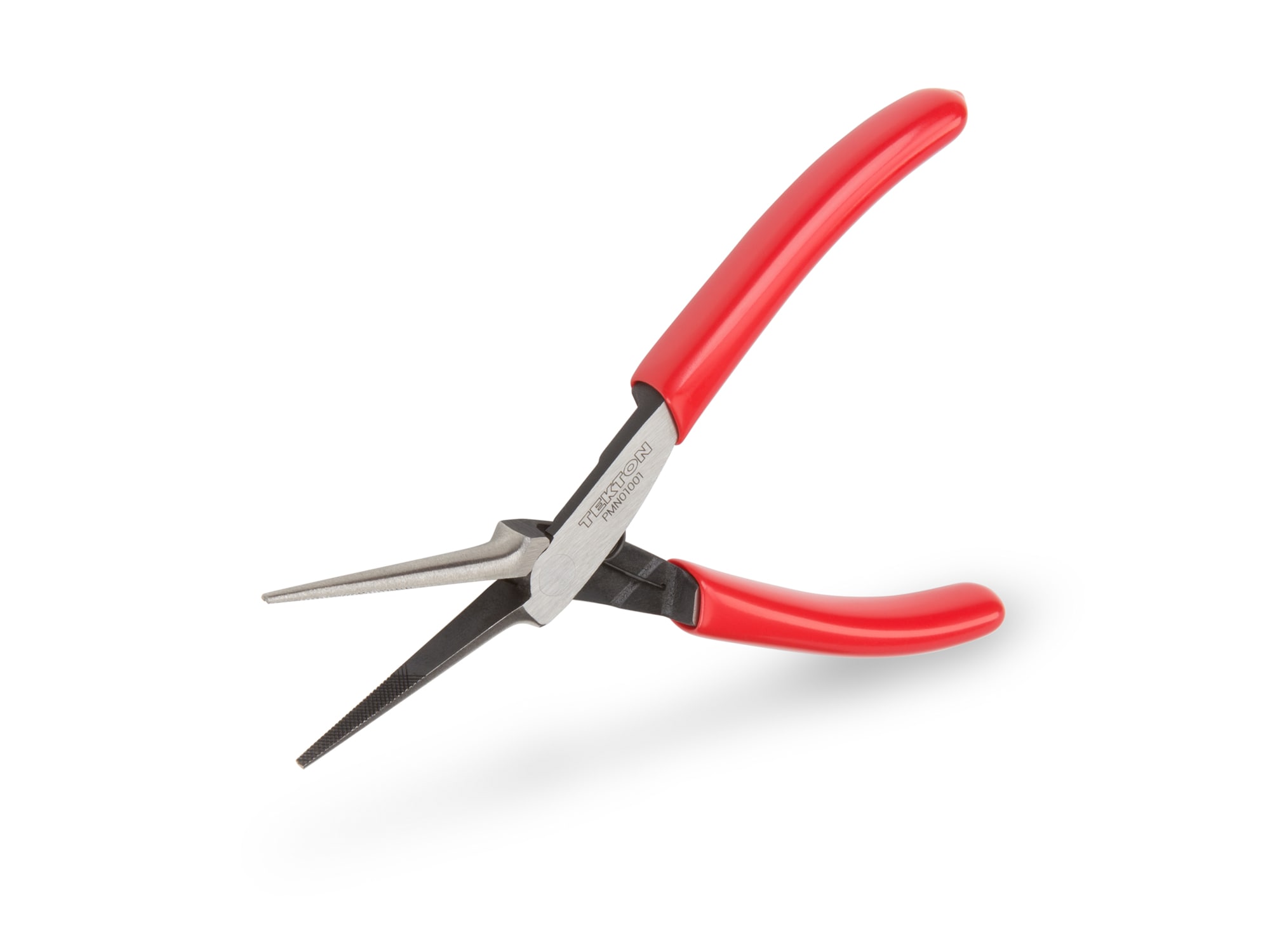 TEKTON Pinzas de punta aguja de mandíbula dentada de 5.4 pulgadas - PMN01001