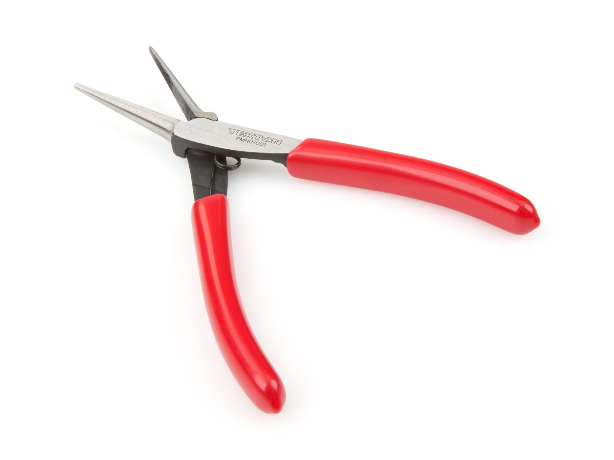 TEKTON Pinzas de punta aguja de mandíbula dentada de 5.4 pulgadas - PMN01001