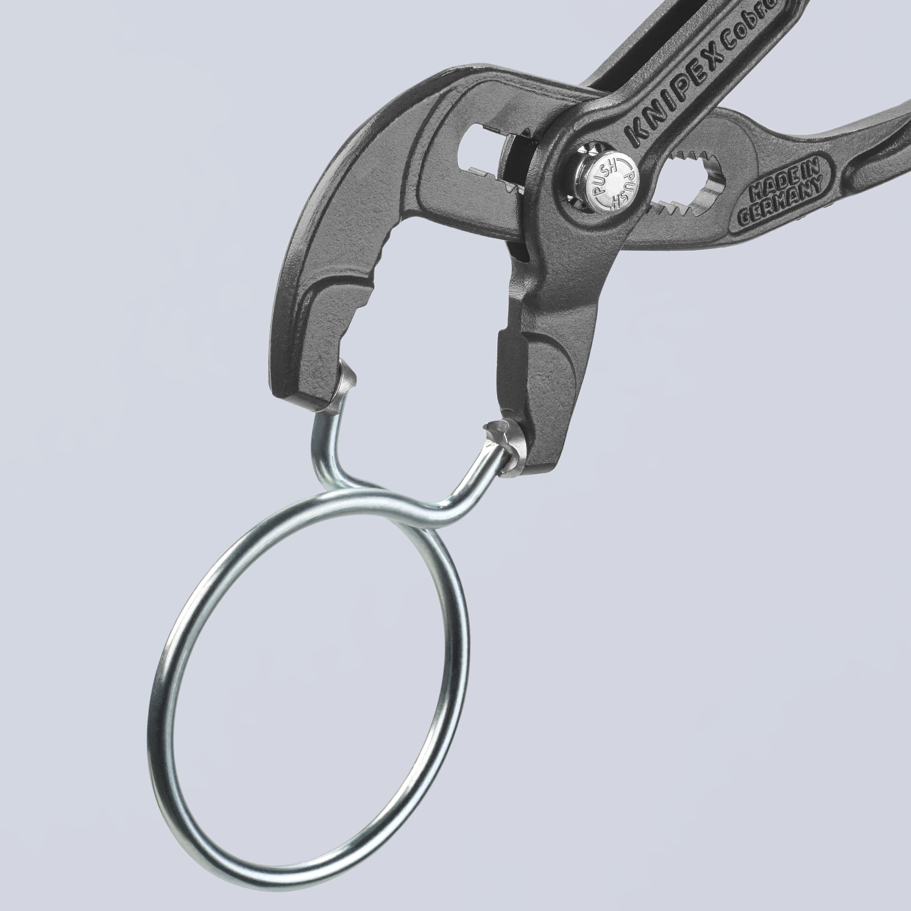 Pinzas de lengüeta y ranura de 7.5 pulgadas KNIPEX con mango recubierto para aplicaciones automotrices - 85 51 180 A