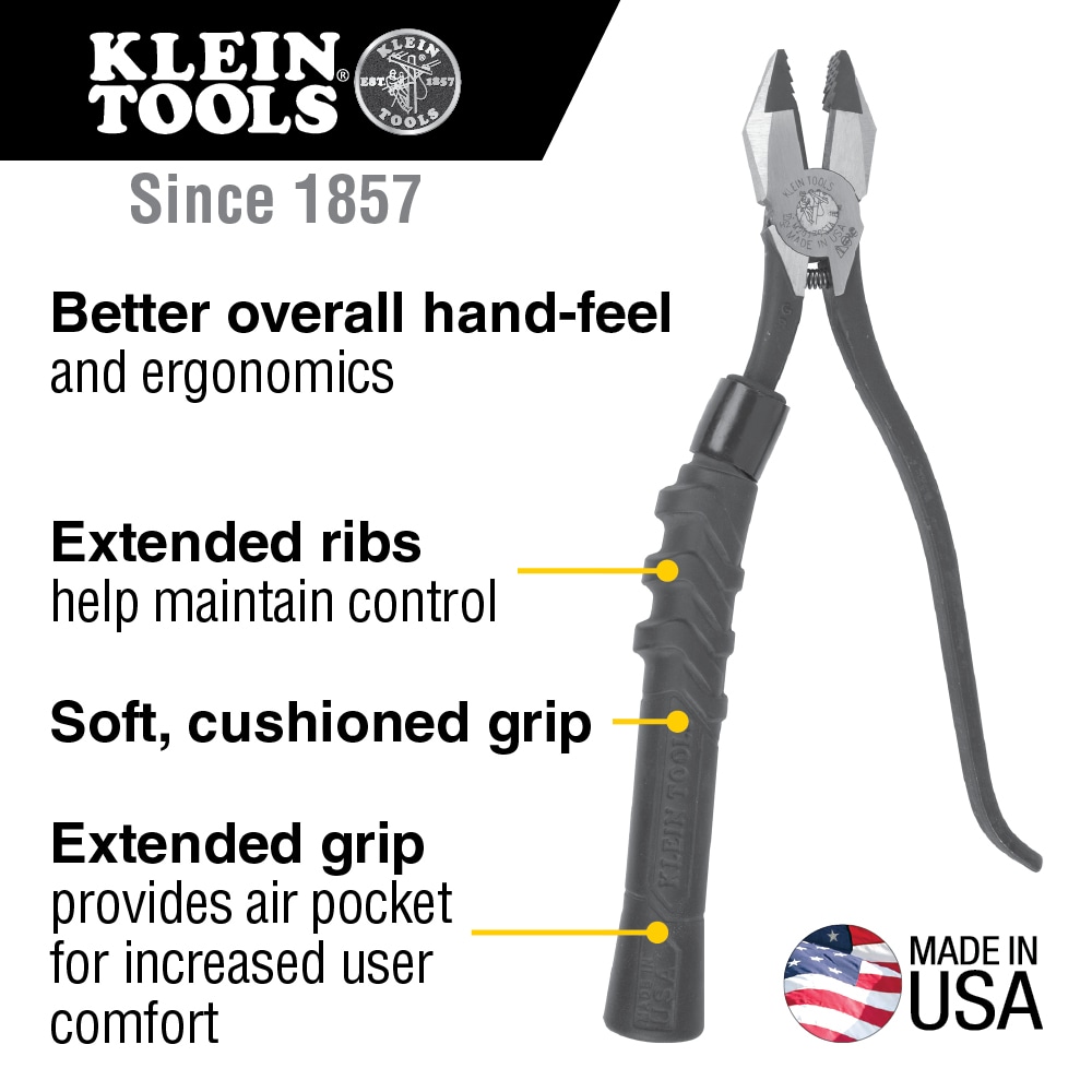 Kit de agarre cómodo de Klein Tools para alicates de hierro estrechos 6.74 pulgadas - M200ST