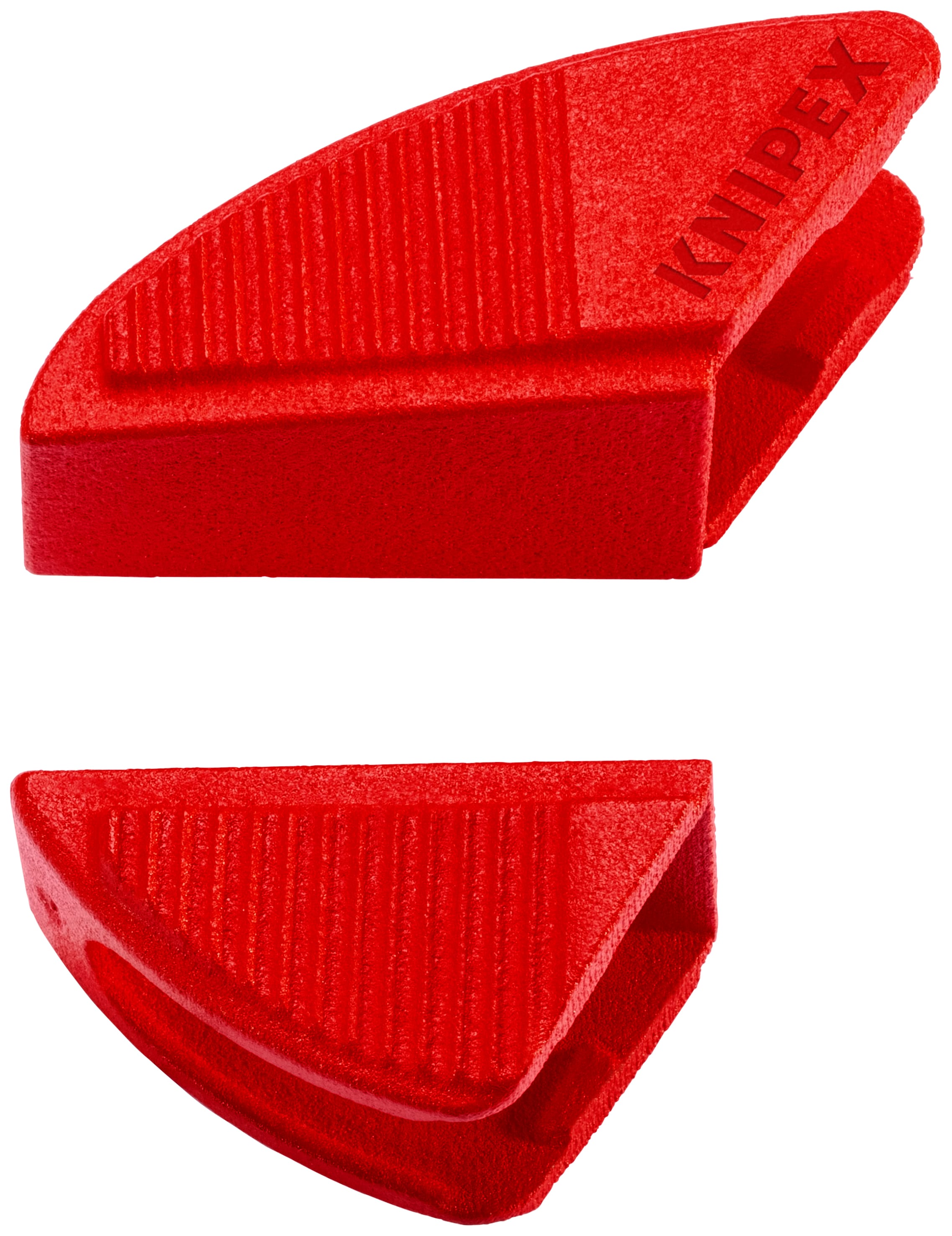 Pinza de plástico rojo KNIPEX KNIPEX 12 pulgadas para construcción - Fácil instalación con sistema de broche (Paquete de 3) - 86 09 300 V01