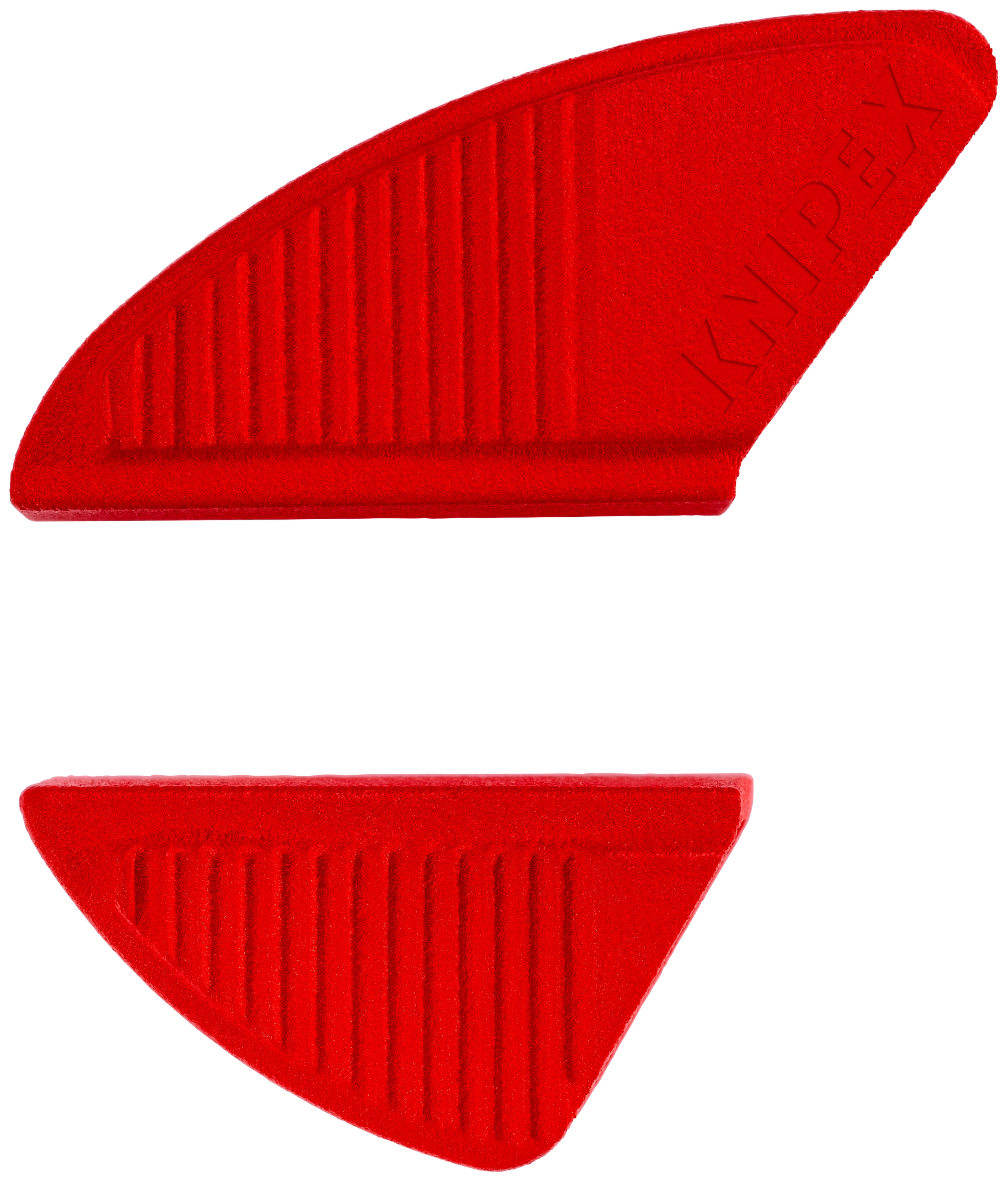 Pinza de plástico rojo KNIPEX KNIPEX 12 pulgadas para construcción - Fácil instalación con sistema de broche (Paquete de 3) - 86 09 300 V01