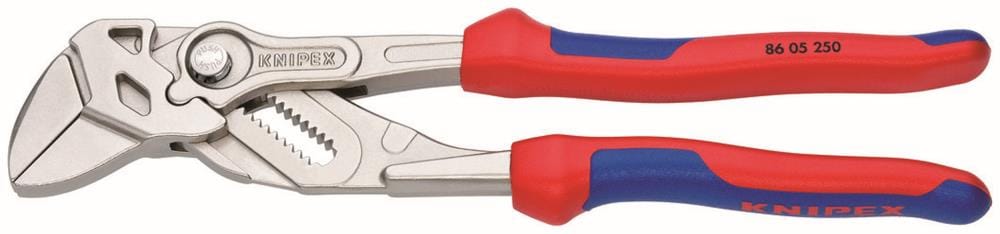 KNIPEX Llave de Prensa de 10.43 pulgadas y pinzas de lengüeta y ranura - 86 05 250