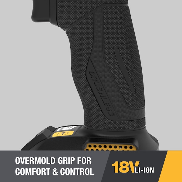 Caterpillar Cat 18V 1/4 in. Cordless High-Torque Impact Driver, 2 Batteries and Charger Included - DX71