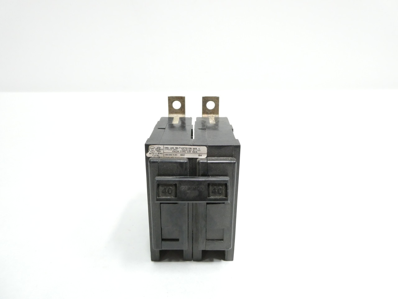 WESTINGHOUSE BA240 2P 40A AMP 120/240V-AC MINIATURE CIRCUIT BREAKER