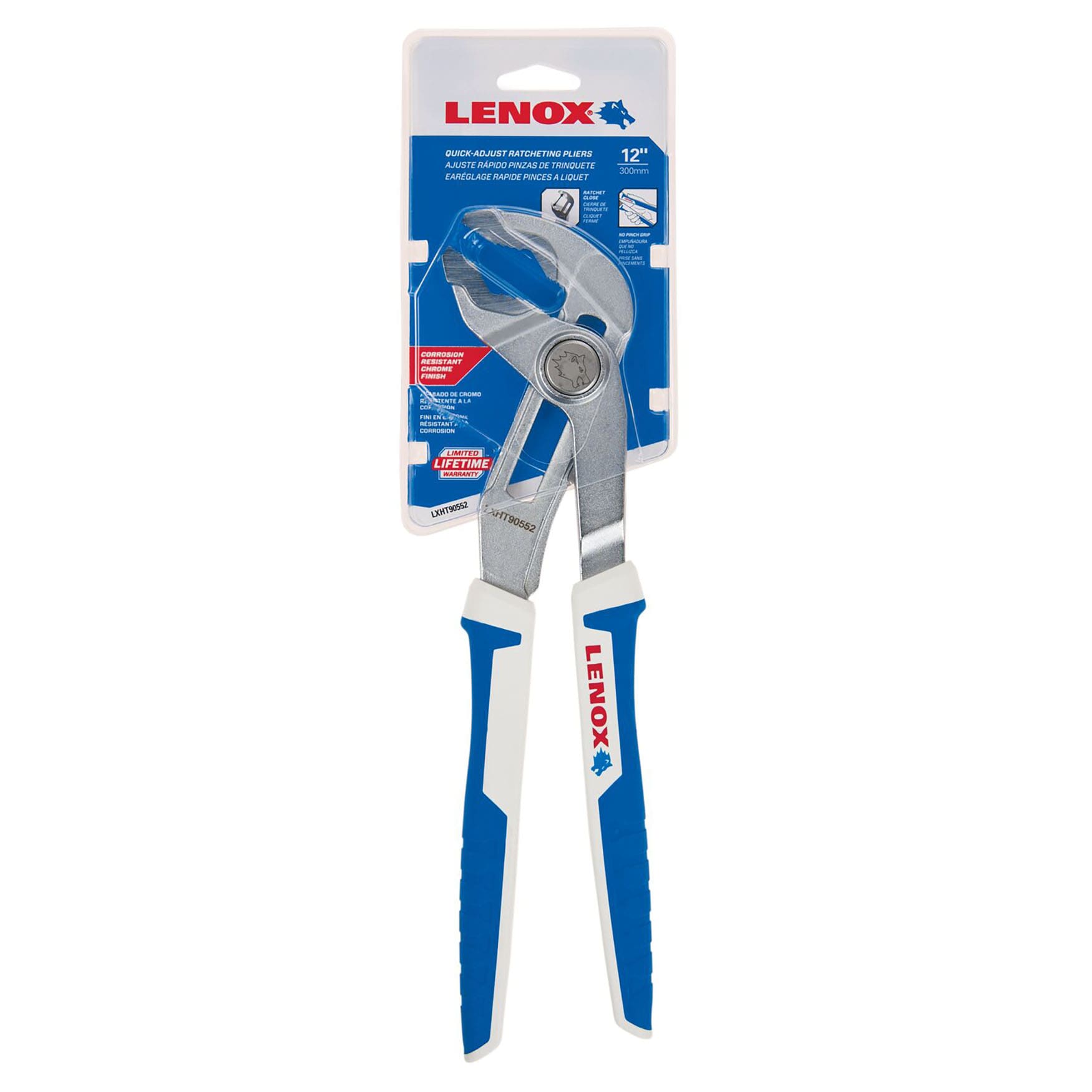 Ajuste rápido con pinzas de 12 pulgadas de lengüeta y ranura LENOX LENOX - LXHT90552