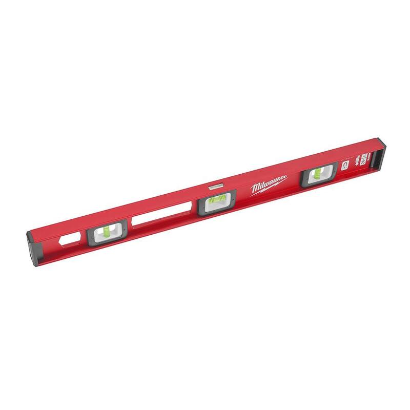 Nivel de I-Beam magnético de 24 pulgadas en Milwaukee - MLIBM24