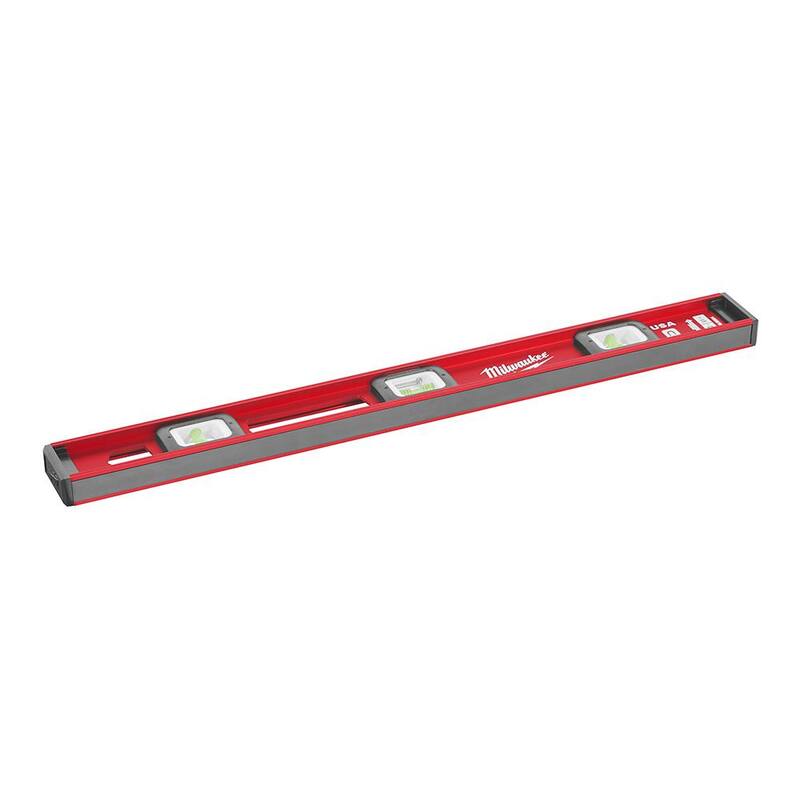 Nivel de I-Beam magnético de 24 pulgadas en Milwaukee - MLIBM24