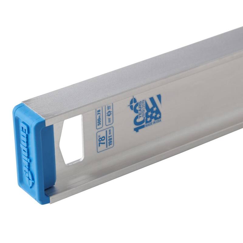 Nivel de viga magnética de aluminio Empire 78 pulgadas - 500M.78
