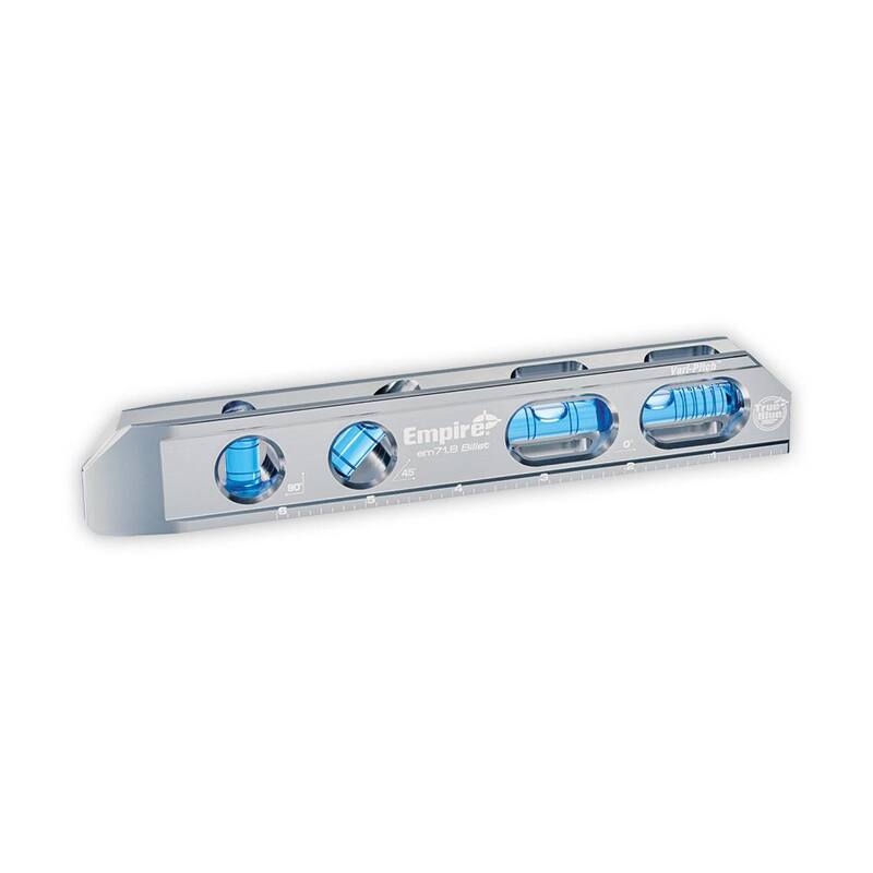 Empire 8 pulgadas True Blue Nivel de Torpedo Billet Magnético - EM71.8
